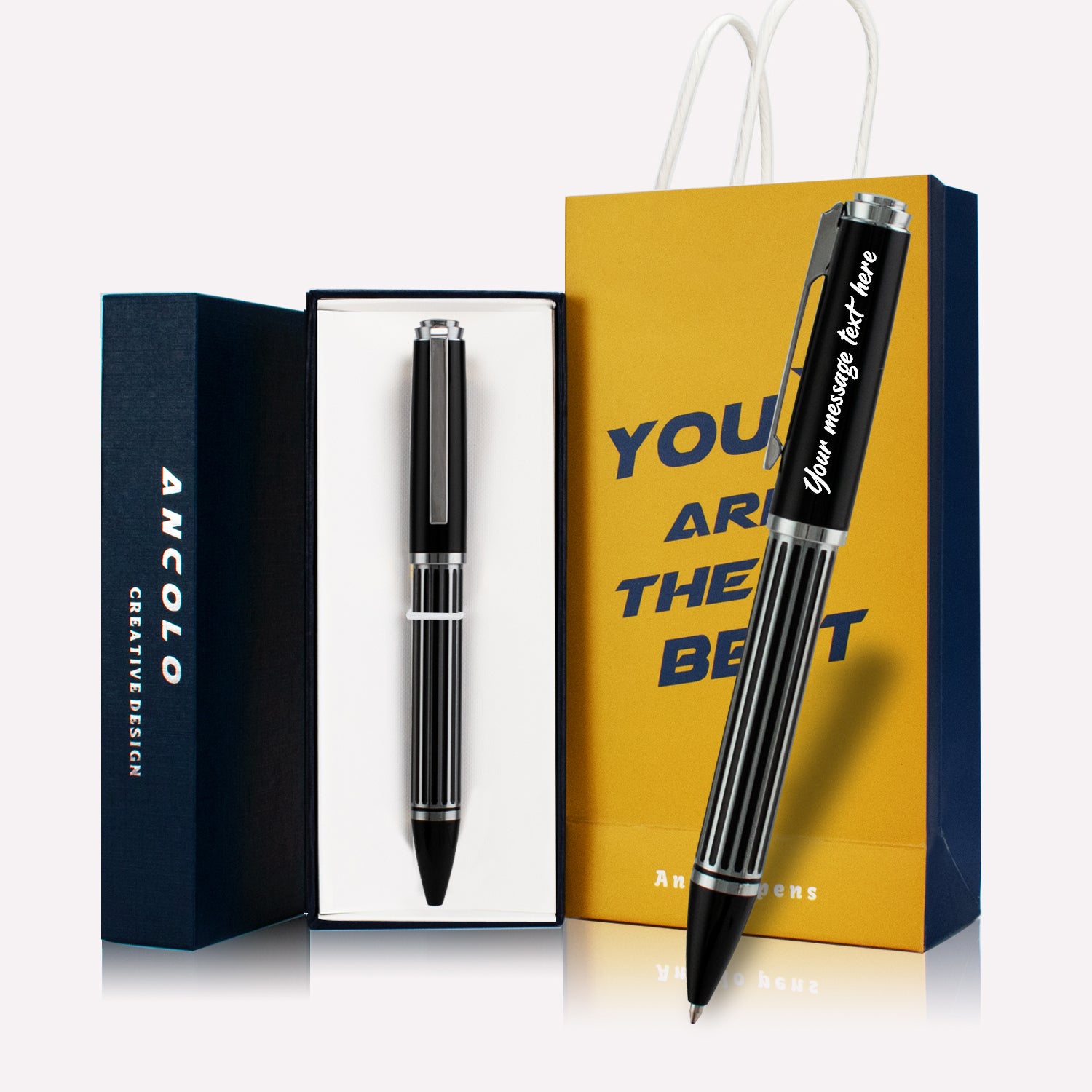 Luxury Ballpoint Pen Elegant Fancy Pens Birthday Gift with Box for  Signature