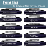 Load image into Gallery viewer, Ancolo Roller Pen gift set Engraving your Message on the Pens - 5 Pcs/ pack