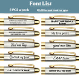 Load image into Gallery viewer, Custom Ballpoint Pens Gift Set- 5 set/a pack
