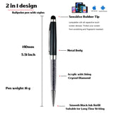 Load image into Gallery viewer, Personalized Crystal Pens with Stylus Tip - 10 PCS/ Pack