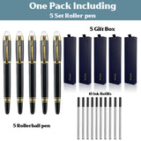Load image into Gallery viewer, Personalized Roller Ball Pens - Crystal Tip Custom with Your Name or Message 5 set/a pack