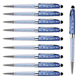 Load image into Gallery viewer, Personalized Crystal Pens with Stylus Tip - 10 PCS/ Pack