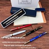 Load image into Gallery viewer, Personalized Rollerpen with 5 Gfit Box engraved your name on the pens 5 set/a pack
