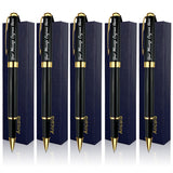 Load image into Gallery viewer, Ancolo Rollerball Pens Personalzied Gift Set - Black