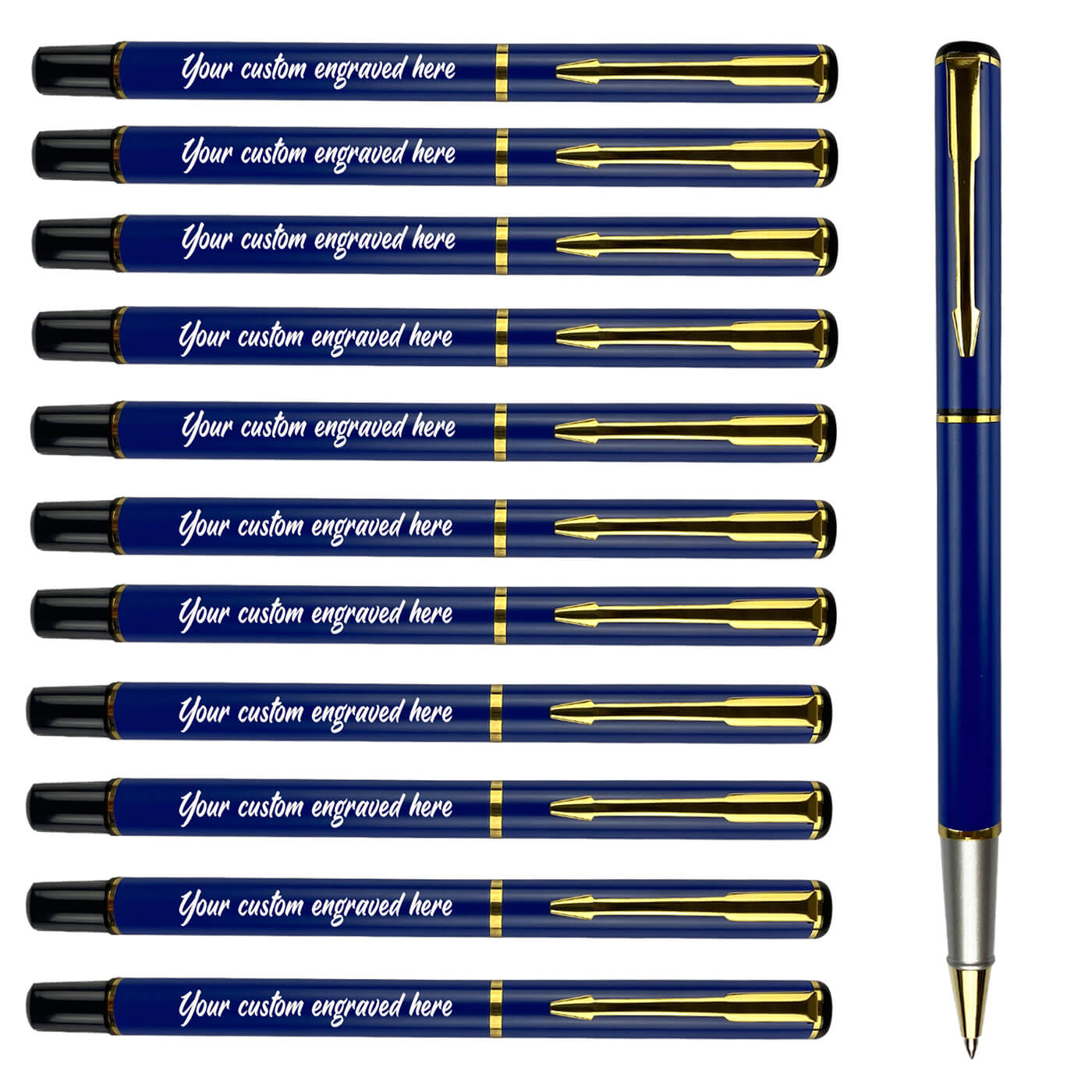 Personalized Ink Pens Engraved with Name or Message, Team Name, Phone –  Ancolo office