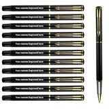 Load image into Gallery viewer, Personalized Ink Pens Engraved with Name or Message, Team Name, Phone Number 10 pcs/pack