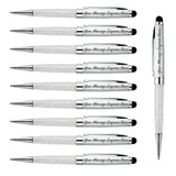 Load image into Gallery viewer, Personalized Crystal Pens with Stylus Tip - 10 PCS/ Pack